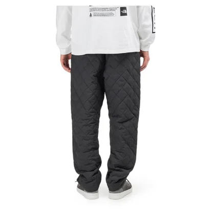 Snow Peak Recyled Nylon Ripstop Down Pants (Schwarz)