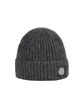 Stone Island Ribbed Beanie (Dunkelgrau)