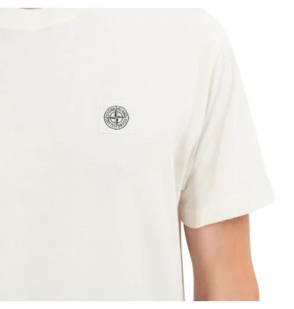 Stone Island T-Shirt (Elfenbein)