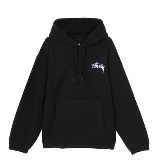 Stüssy Bronson Polar Fleece Hoodie (Schwarz)