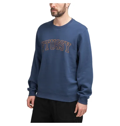 Stüssy Outline Crewneck (Navy)