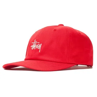 Stüssy SU19 Stock Low Pro Cap (Rot)
