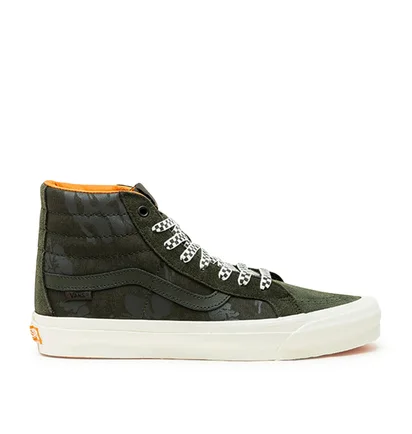 Vans Vault x Porter by Yoshida OG Sk8-Hi Lx (Olive / Orange)