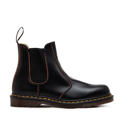 Dr. Martens 2976 Vintage Made in England Chelsea Boots (Schwarz)