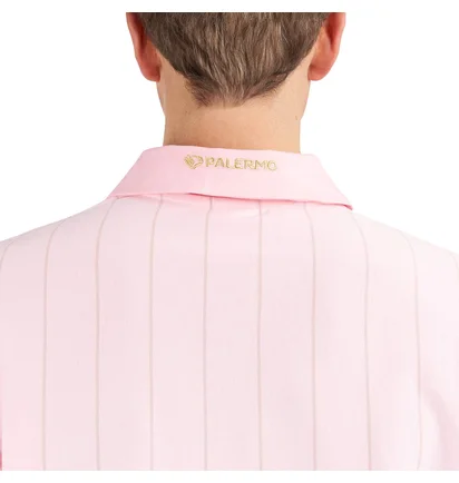 Puma x Palermo F.C. Long Sleeve Polo (Pink)