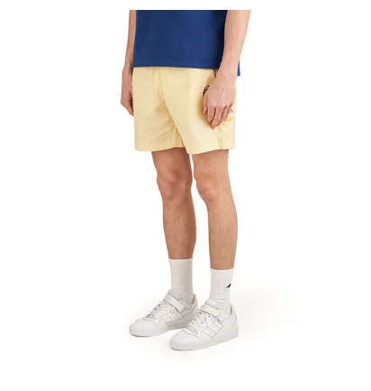 Brain Dead x Sergio Tacchini Shorts (Pastellgelb)