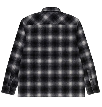 Carhartt WIP L/S Halleck Shirt (Schwarz / Weiß)