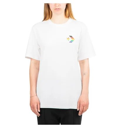 Converse Find your pride Grafik T-Shirt (Weiß)
