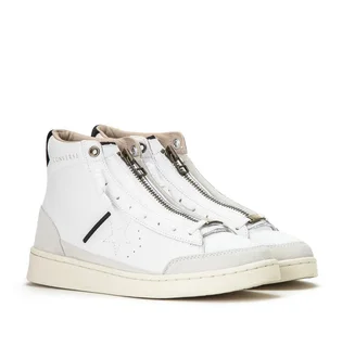 Converse x IBN Jasper Pro Leather Mid (Weiß)