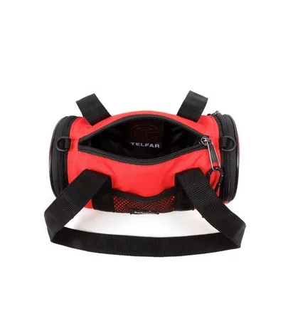 Eastpak x Telfar Duffel S (Rot / Schwarz)