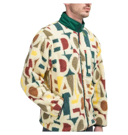 Aimé Leon Dore Blown Print Polar Fleece Jacket (Multi)