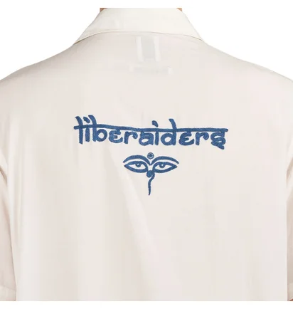 Liberaiders Wisdom Eyes Rayon Shirt (Weiß)