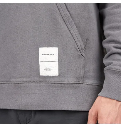 Norse Projects Kristian Tab Series Hood (Grau)