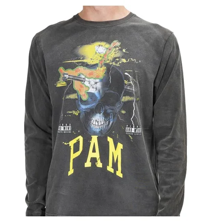 P.A.M. On Your Mind LS Tee (Schwarz)