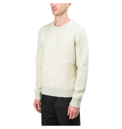 Stüssy 8 Ball Heavy Brushed Mohair Sweater (Cream)