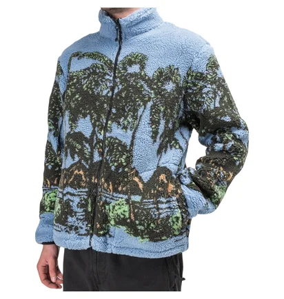 Stüssy Hawaiian Jacquard Mock Jacket (Blau)