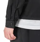 Stüssy Zip Up Work Shirt (Schwarz)