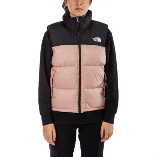 The North Face W 1996 Nuptse Weste (Rosa / Schwarz)