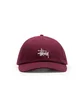 Stüssy Basic Stock Low Pro Cap (Burgund)
