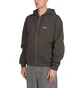 Dime Cursive Small Logo Zip Hoodie (Dunkelgrau)