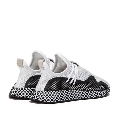 adidas Deerupt S (Weiß / Schwarz)