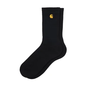 Carhartt WIP Chase Socks (Schwarz / Gold)