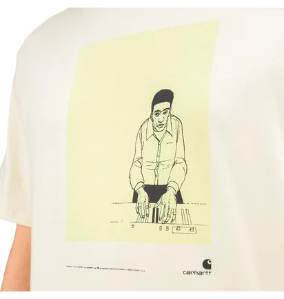 Carhartt WIP 1999 Ad Evan Hecox T-Shirt (Beige)