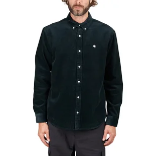 Carhartt WIP L/S Madison Cord Shirt (Dunkel Grün)
