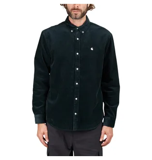 Carhartt WIP L/S Madison Cord Shirt (Dunkel Grün)
