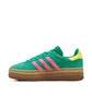 adidas WMNS Gazelle Bold (Grün / Pink)