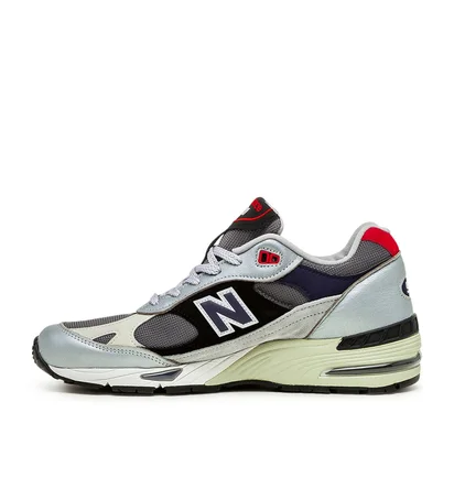 New Balance M991SKR 'Made in England' (Silber / Schwarz / Blau)