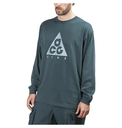 Nike ACG Logo Longsleeve (Dunkelgrün)