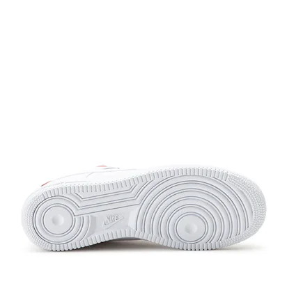 Nike Air Force 1 '07 LV8 1 (Weiß / Rot / Obsidian)