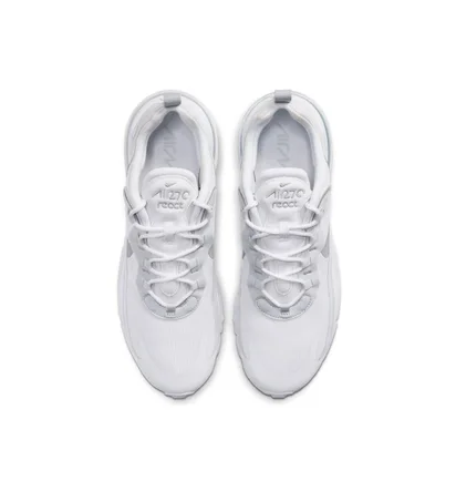 Nike Air Max 270 React (Weiß / Grau)