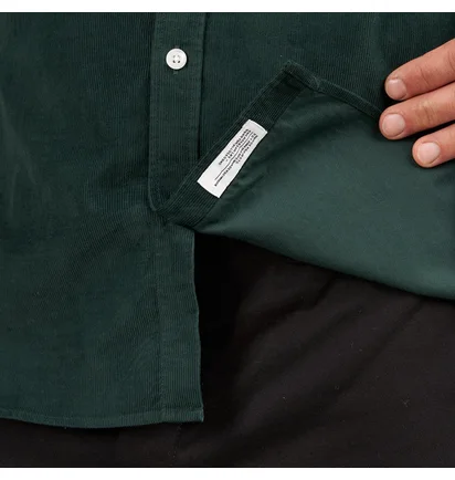Norse Projects Osvald Corduroy Shirt (Grün)