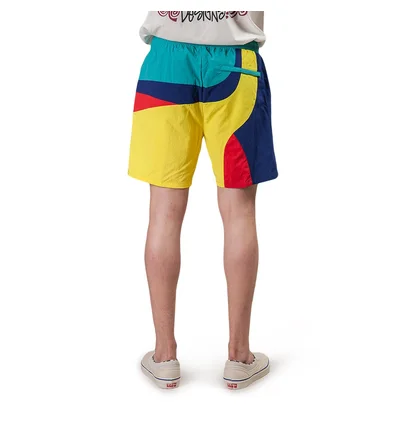 Aimé Leon Dore Color Blocked Swim Trunks (Blau)
