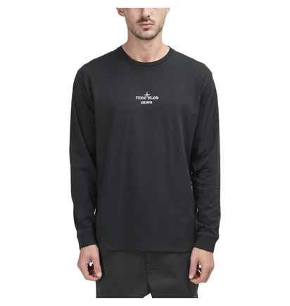 Stone Island Archivio Longsleeve (Schwarz)