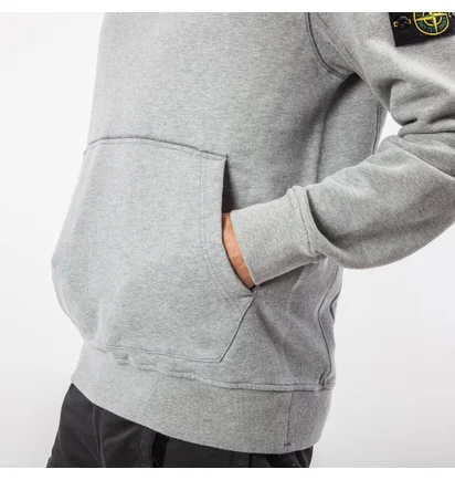 Stone Island Hooded Sweater (Hellgrau)