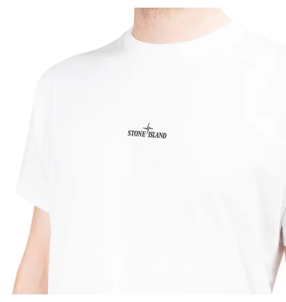 Stone Island Marble Three T-Shirt (Weiß)