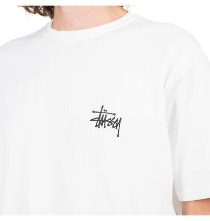 Stüssy Basic T-shirt (Weiß)