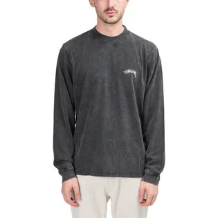 Stüssy Big Stock Mock Longsleeve (Schwarz)