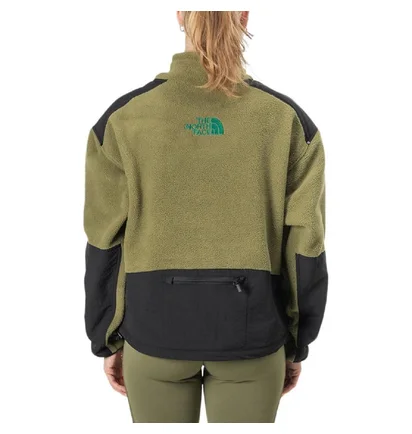 The North Face WMNS Steep Tech Fleece Pullover (Khaki / Schwarz)