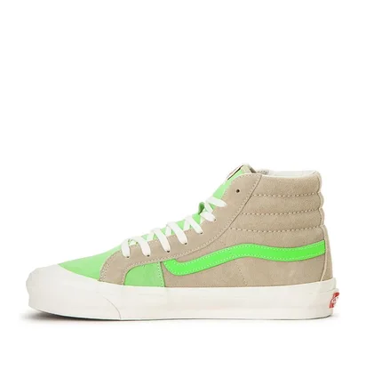 Vans Vault OG Style 138 LX (Beige / Neongrün)