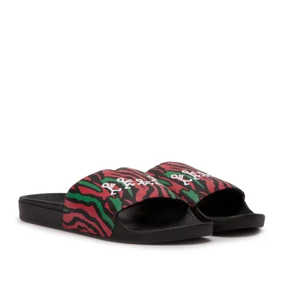 Vans x A Tribe Called Quest MN Slide-On 'ATCQ' Track (Schwarz)