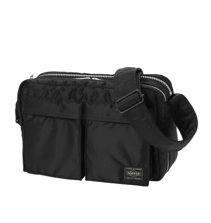 Porter By Yoshida Small Tanker Shoulder Bag (Schwarz)