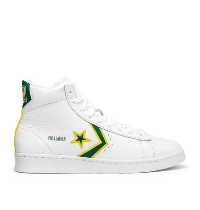 Converse Pro Leather 'Celtics' (Weiß / Gelb / Grün)