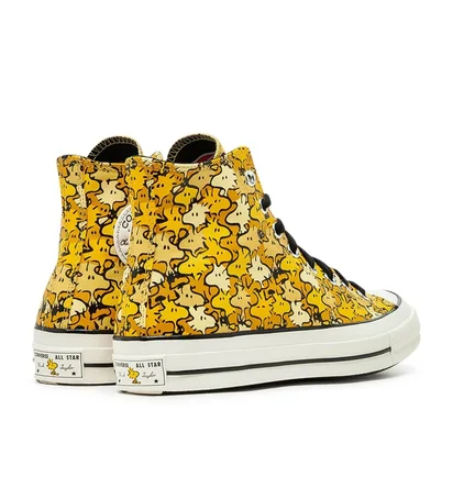 Converse x Peanuts Chuck 70 Hi Woodstock Camo (Gelb / Gold)