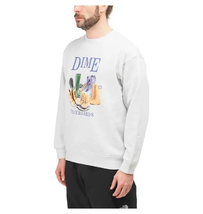 Dime Puddle Crewneck (Hellgrau)