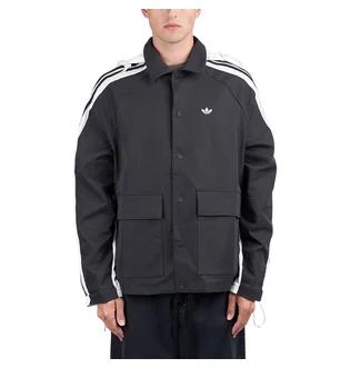 adidas Windbreaker (Schwarz / Weiss)