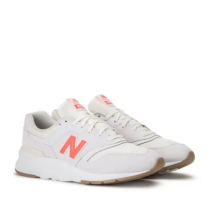 New Balance CM997H CL (Weiß / Korall)